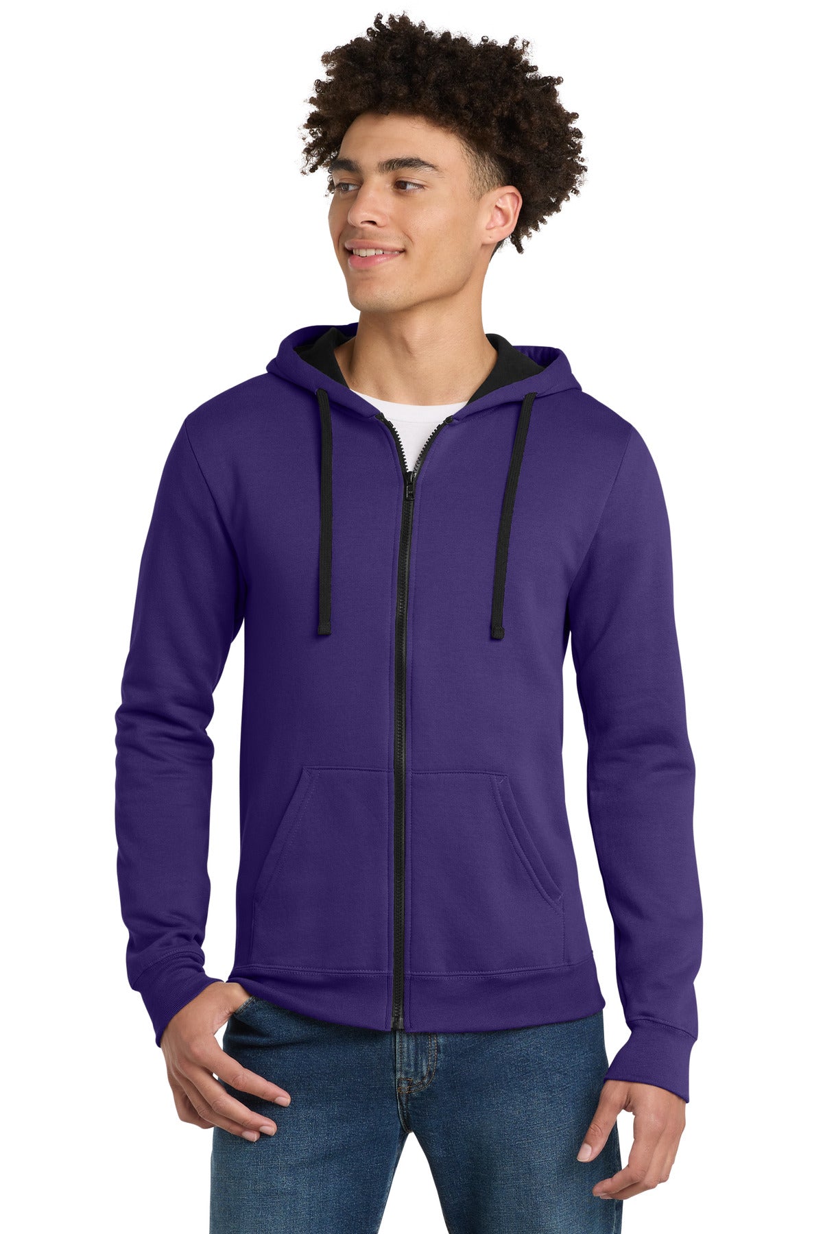 District ® The Concert Fleece ® Full-Zip Hoodie. DT800 - District DT800
