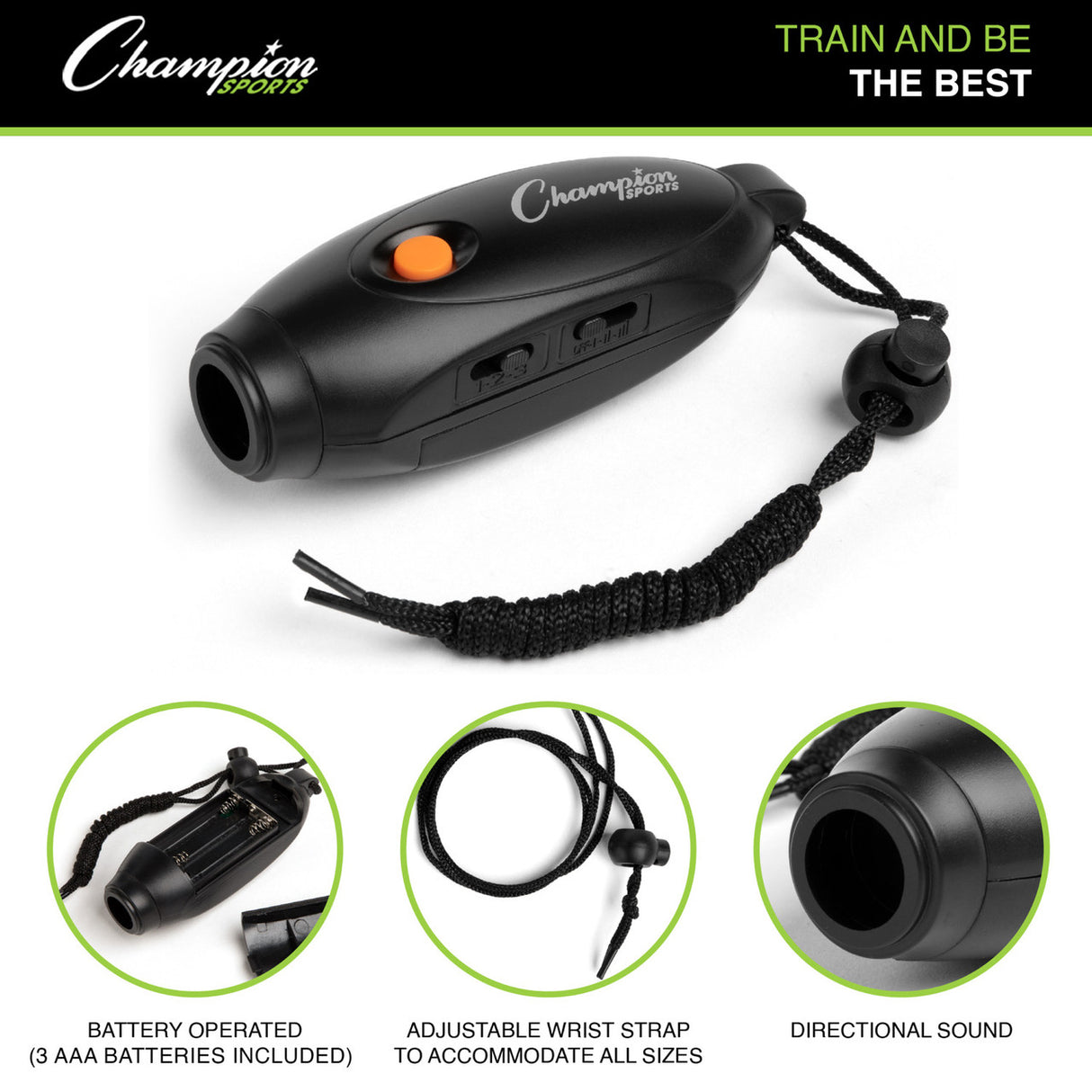 Champion Sports ELECTRONIC WHISTLE