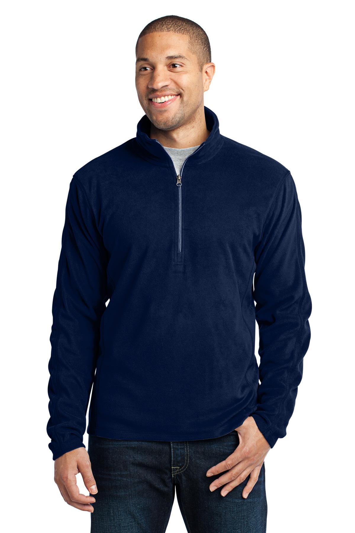 Port Authority ® Microfleece 1/2-Zip Pullover. F224 - Port Authority F224
