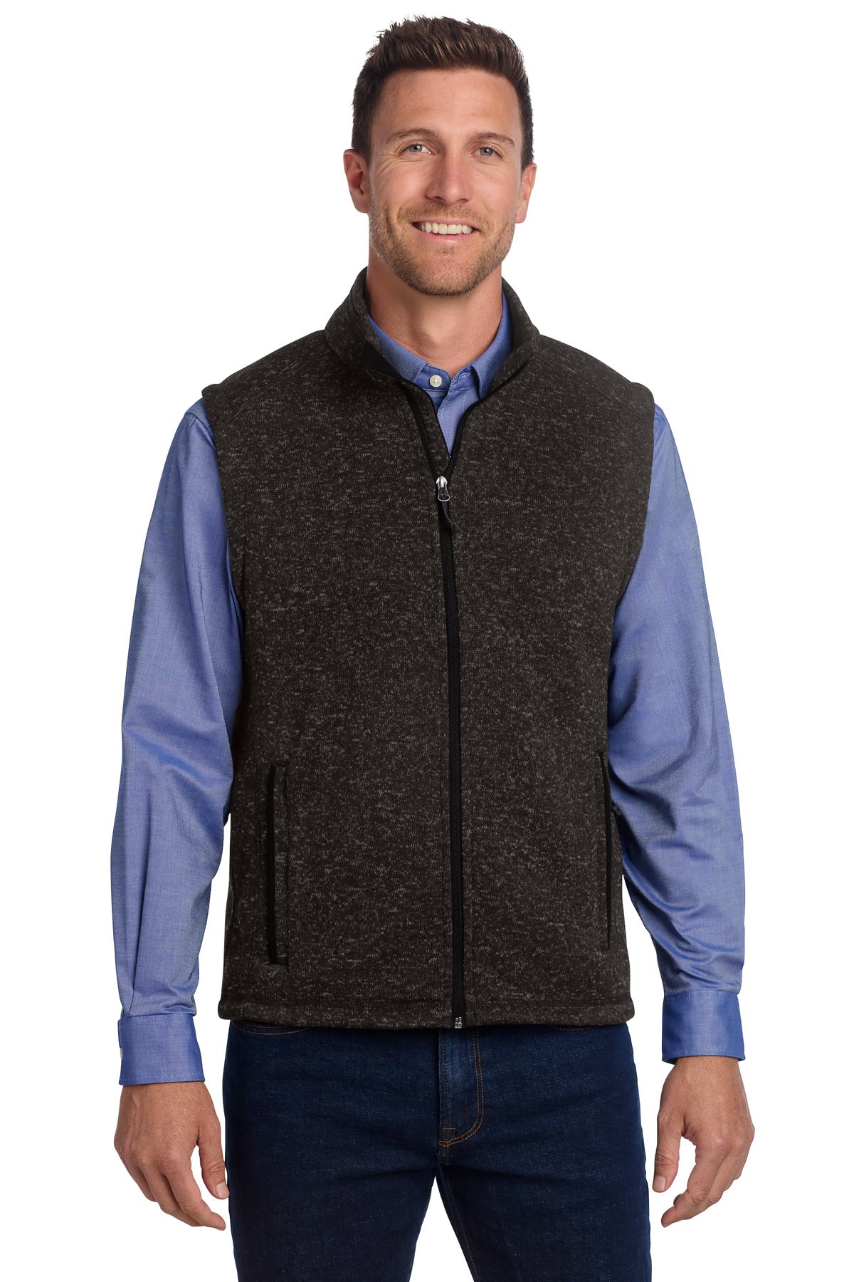 Port Authority ® Sweater Fleece Vest F236 - Port Authority F236
