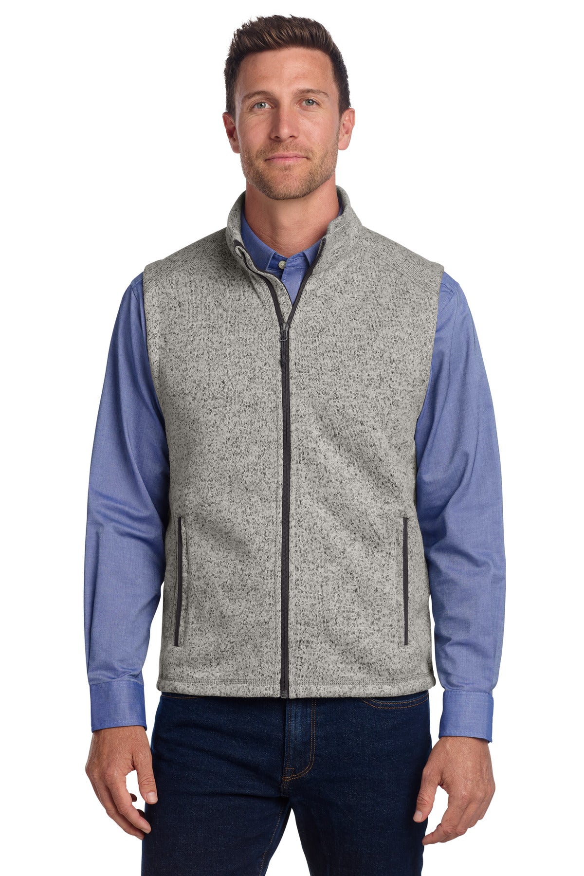 Port Authority F236 Sweater Fleece Vest