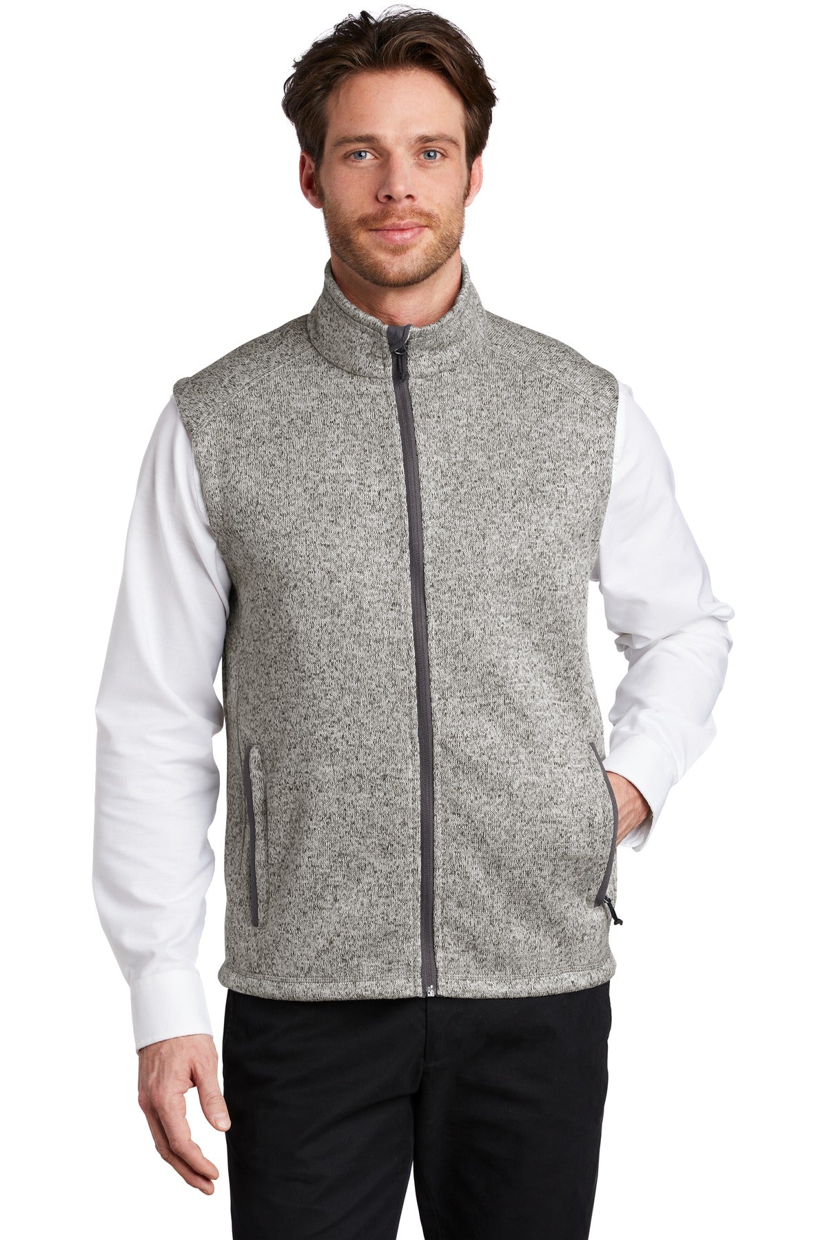 Port Authority ® Sweater Fleece Vest F236 - Port Authority F236