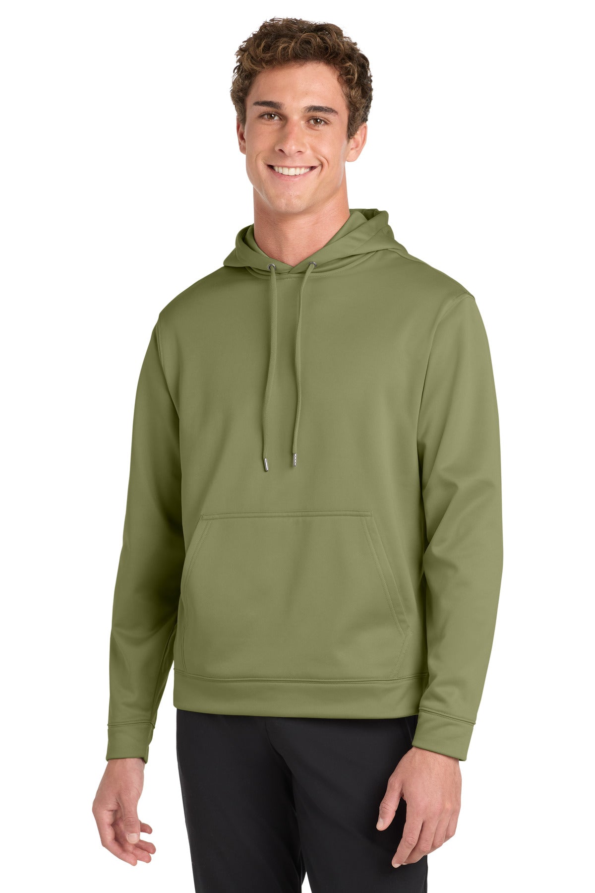 Sport-Tek F244 Sport-Wick Fleece Hooded Pullover Wholesale Blank Hoodie