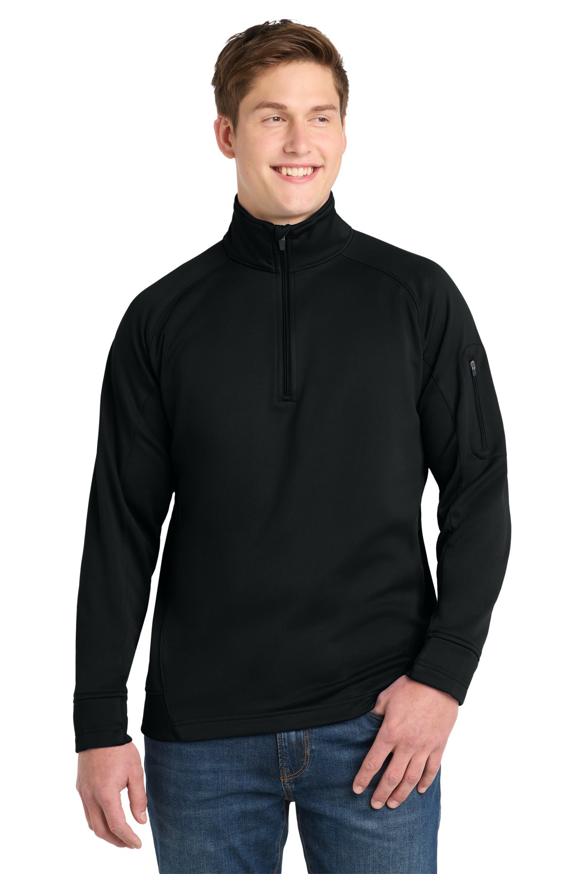 Sport-Tek ® Tech Fleece 1/4-Zip Pullover. F247 - Sport-Tek F247