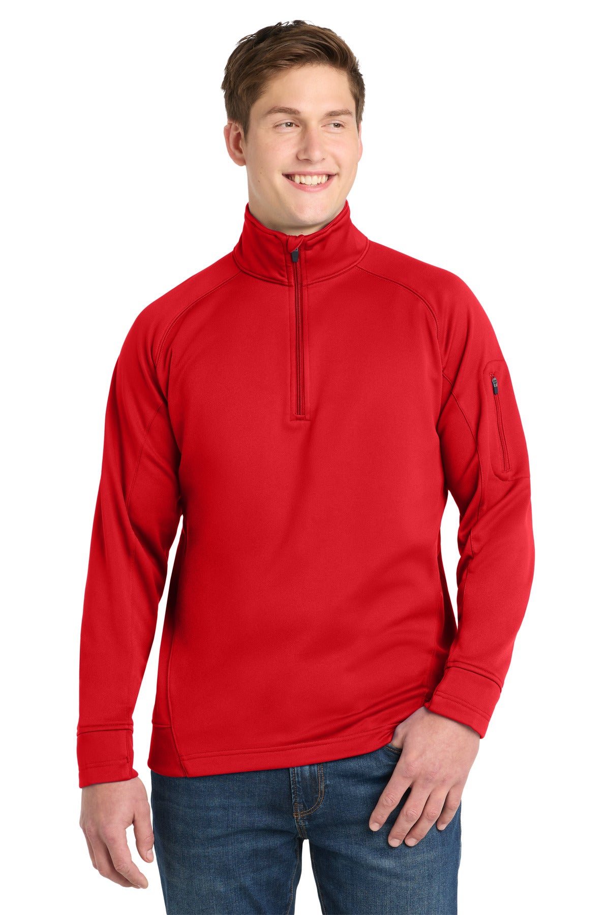 Sport-Tek ® Tech Fleece 1/4-Zip Pullover. F247 - Sport-Tek F247