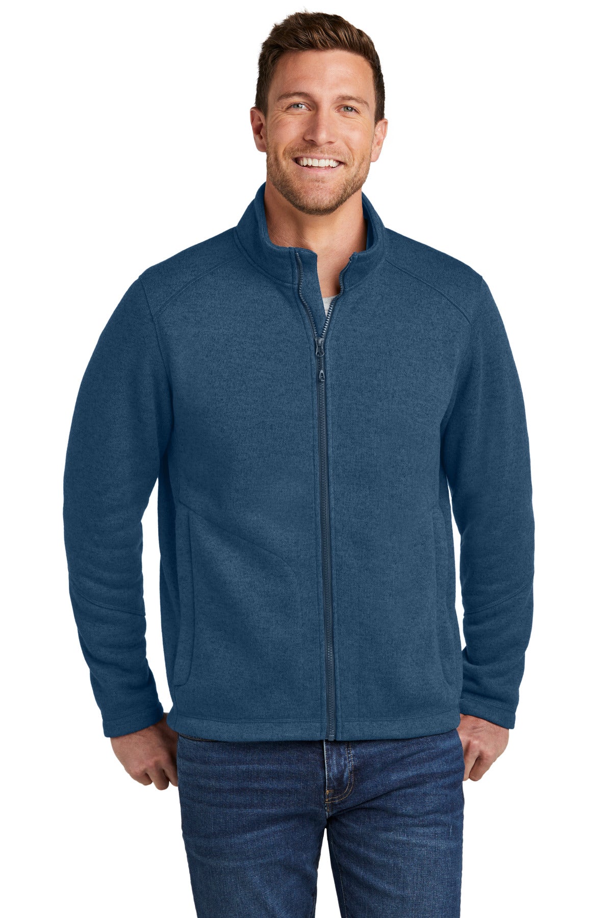 Port Authority F428 Arc Sweater Fleece Jacket