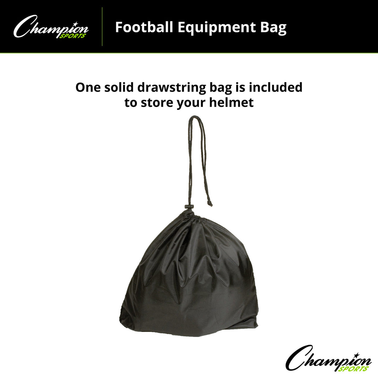 FOOTBALL EQUIPMENT BAG BLACK