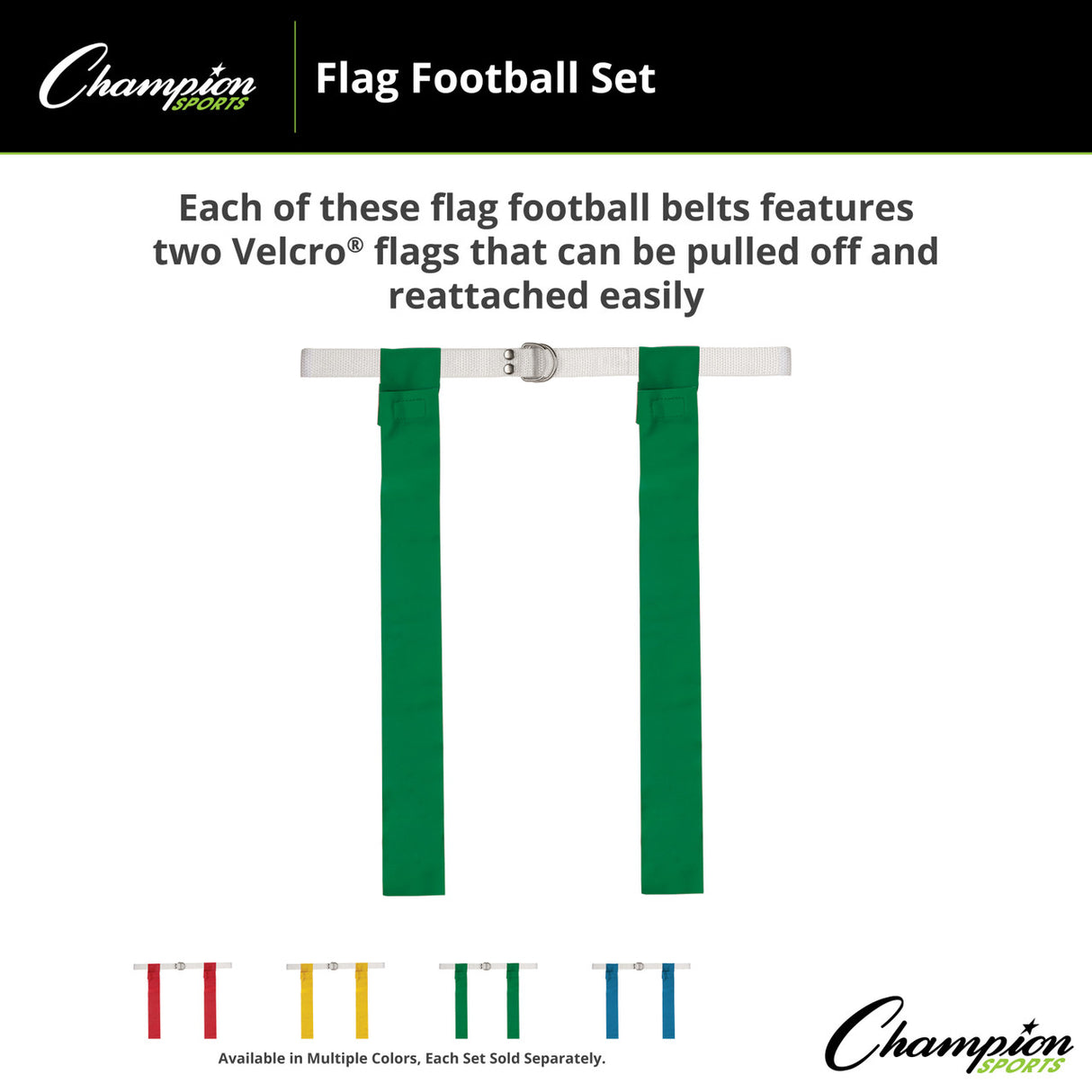 FLAG FOOTBALL SET BLUE