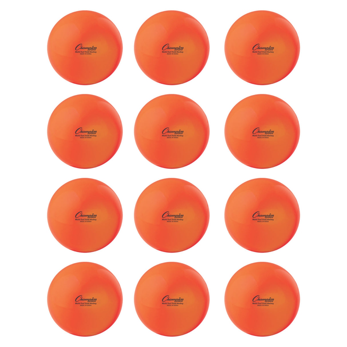 FIELD HOCKEY PRACTICE BALLS ORANGE