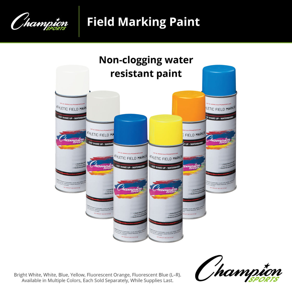 FIELD MARKING PAINT BRITE WHITE