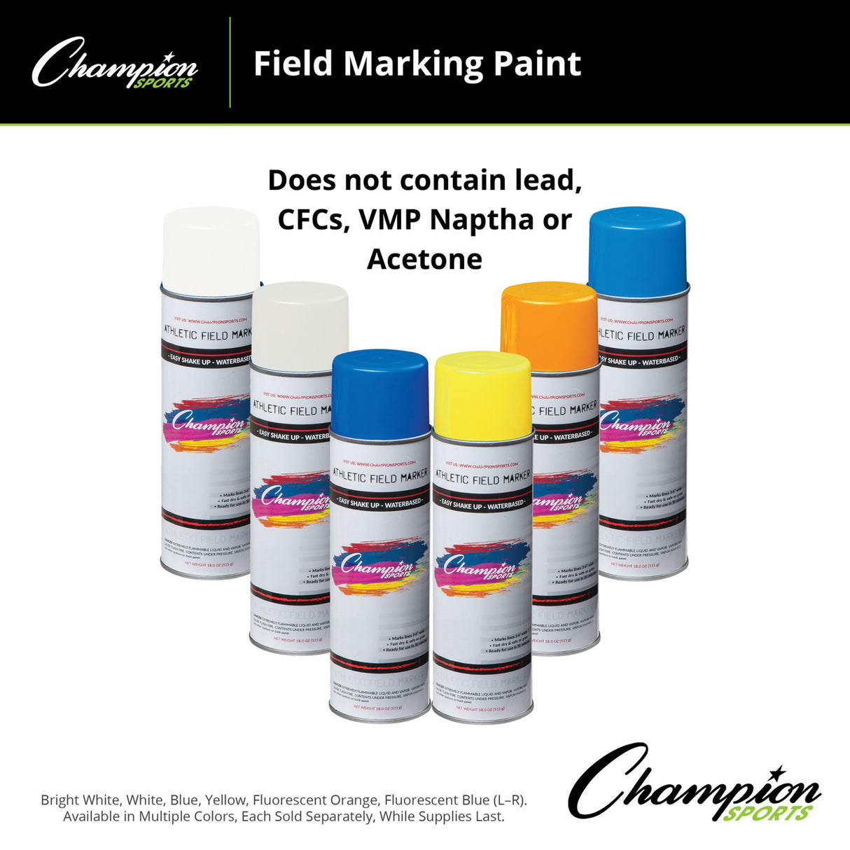 FIELD MARKING PAINT BRITE WHITE
