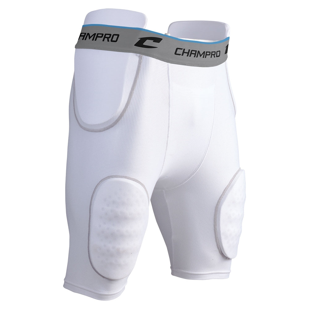 Champro Formation 5-Pad Girdle | Champro FPGU18 Champro WHITEGREY S