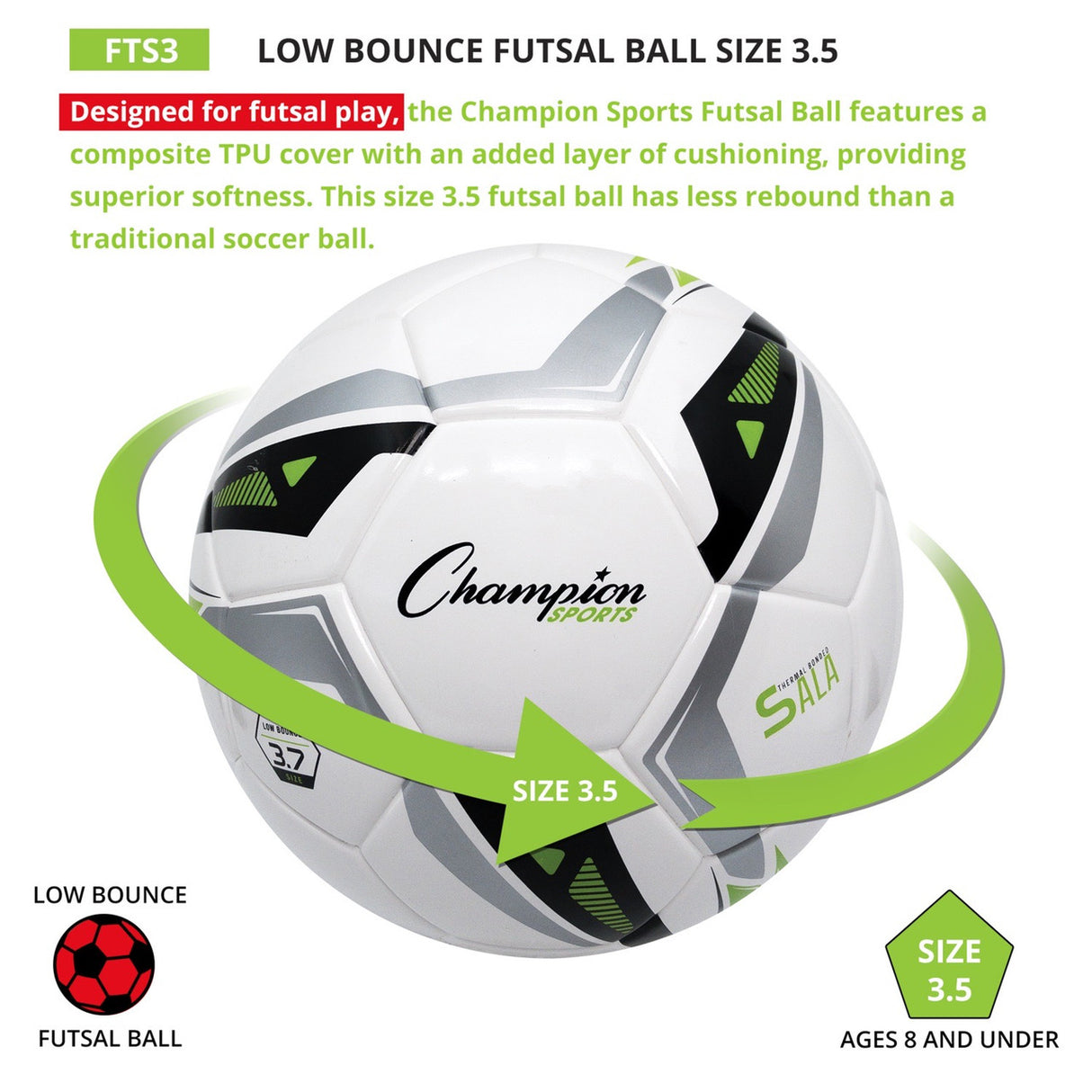 Champion Sports FUTSAL BALL