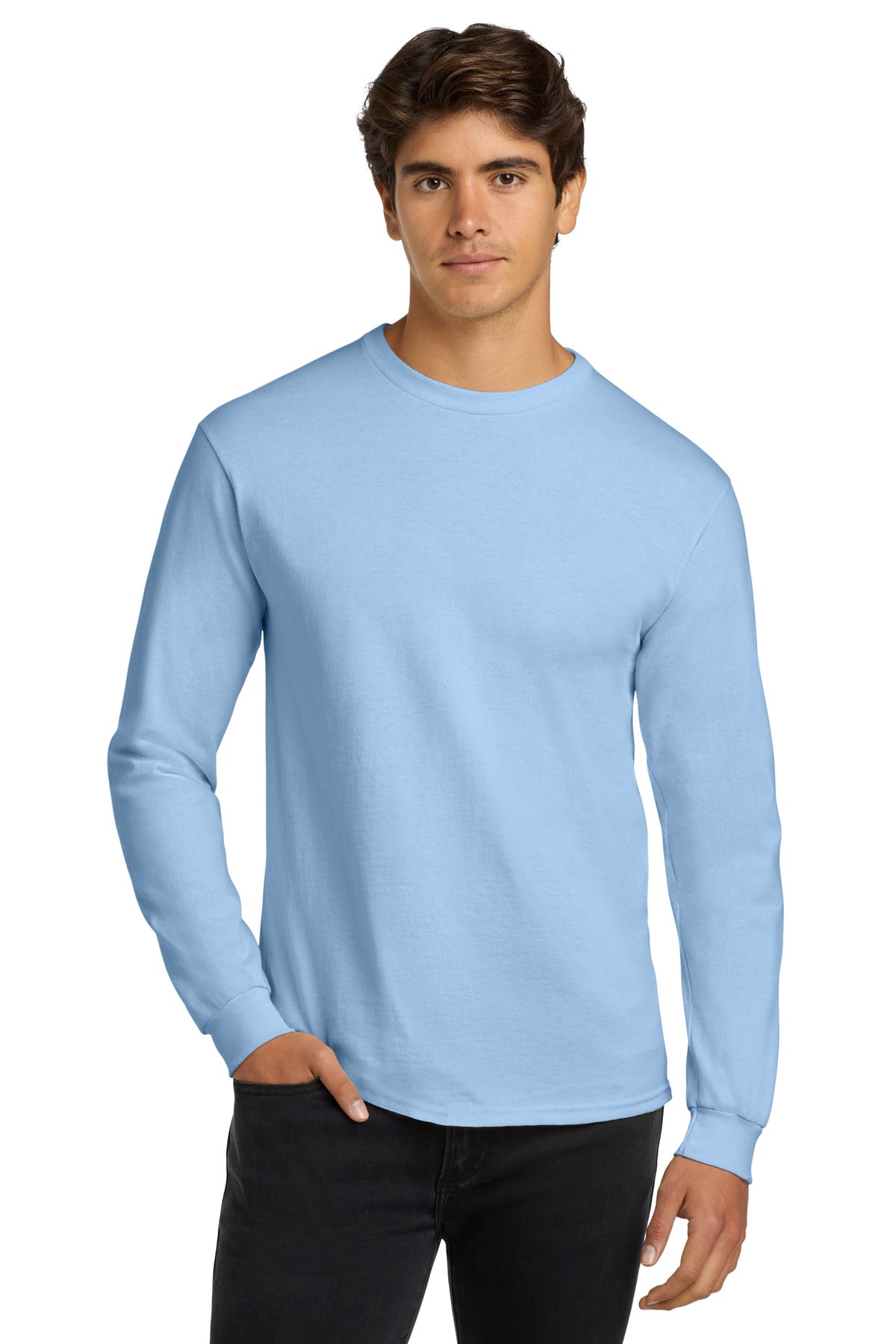 Gildan - Ultra Cotton 100% US Cotton Long Sleeve T-Shirt. G2400 - Gildan G2400