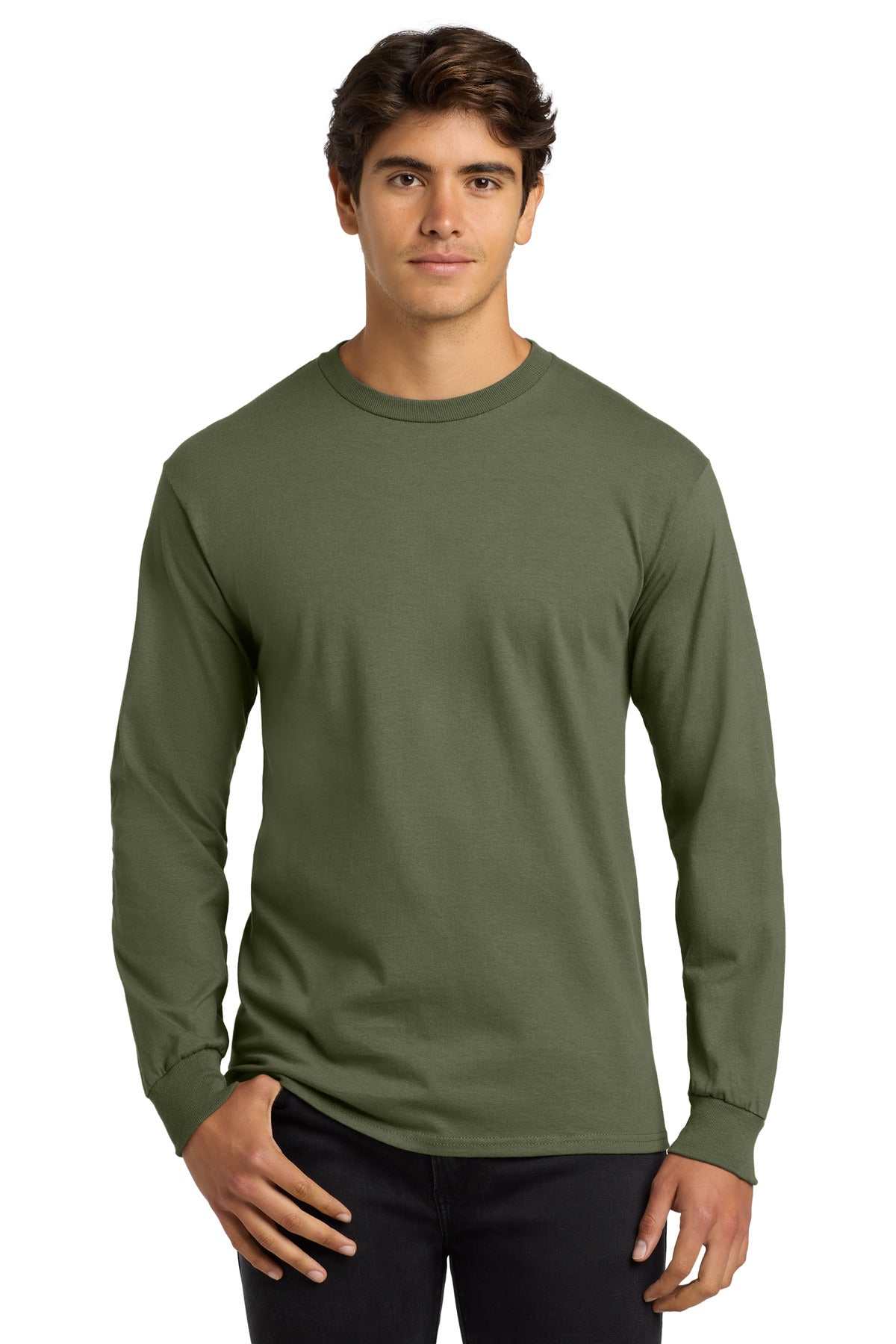Gildan - Ultra Cotton 100% US Cotton Long Sleeve T-Shirt. G2400 - Gildan G2400