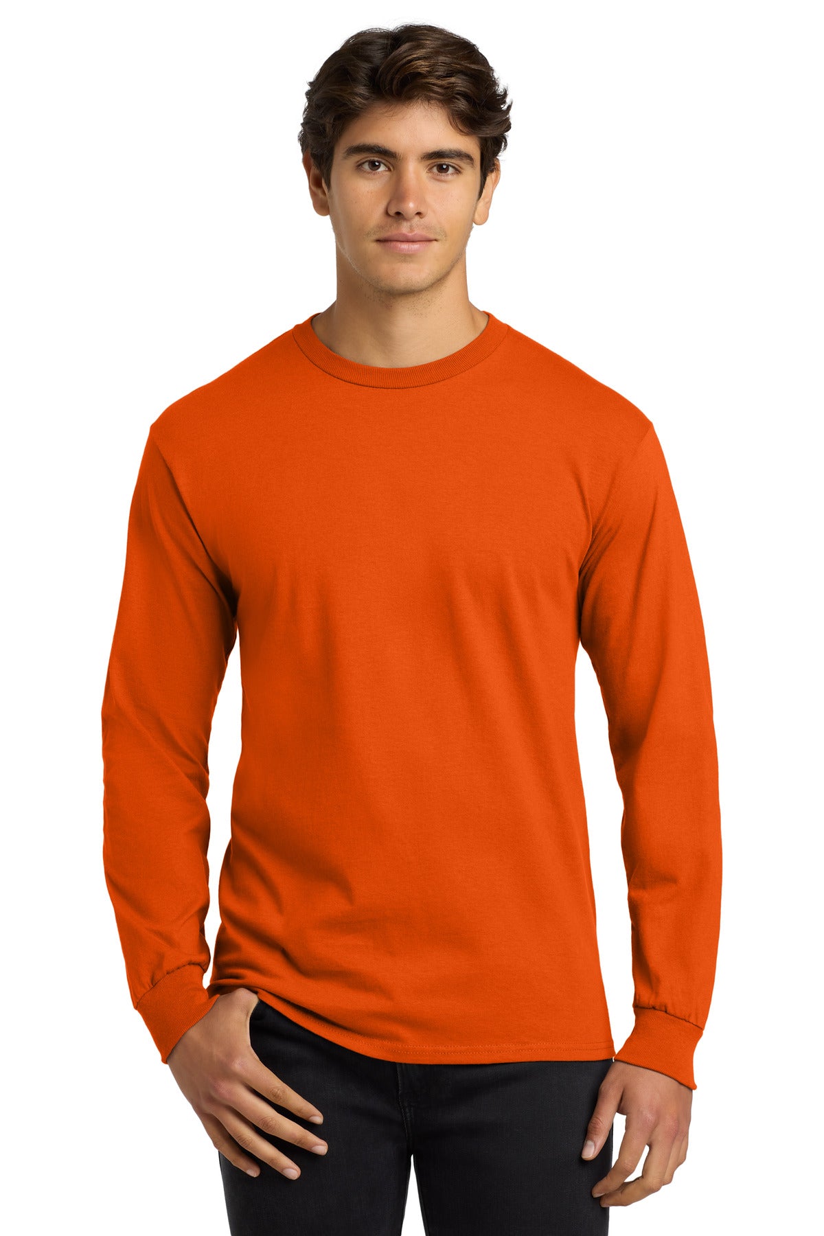 Gildan - Ultra Cotton 100% US Cotton Long Sleeve T-Shirt. G2400 - Gildan G2400