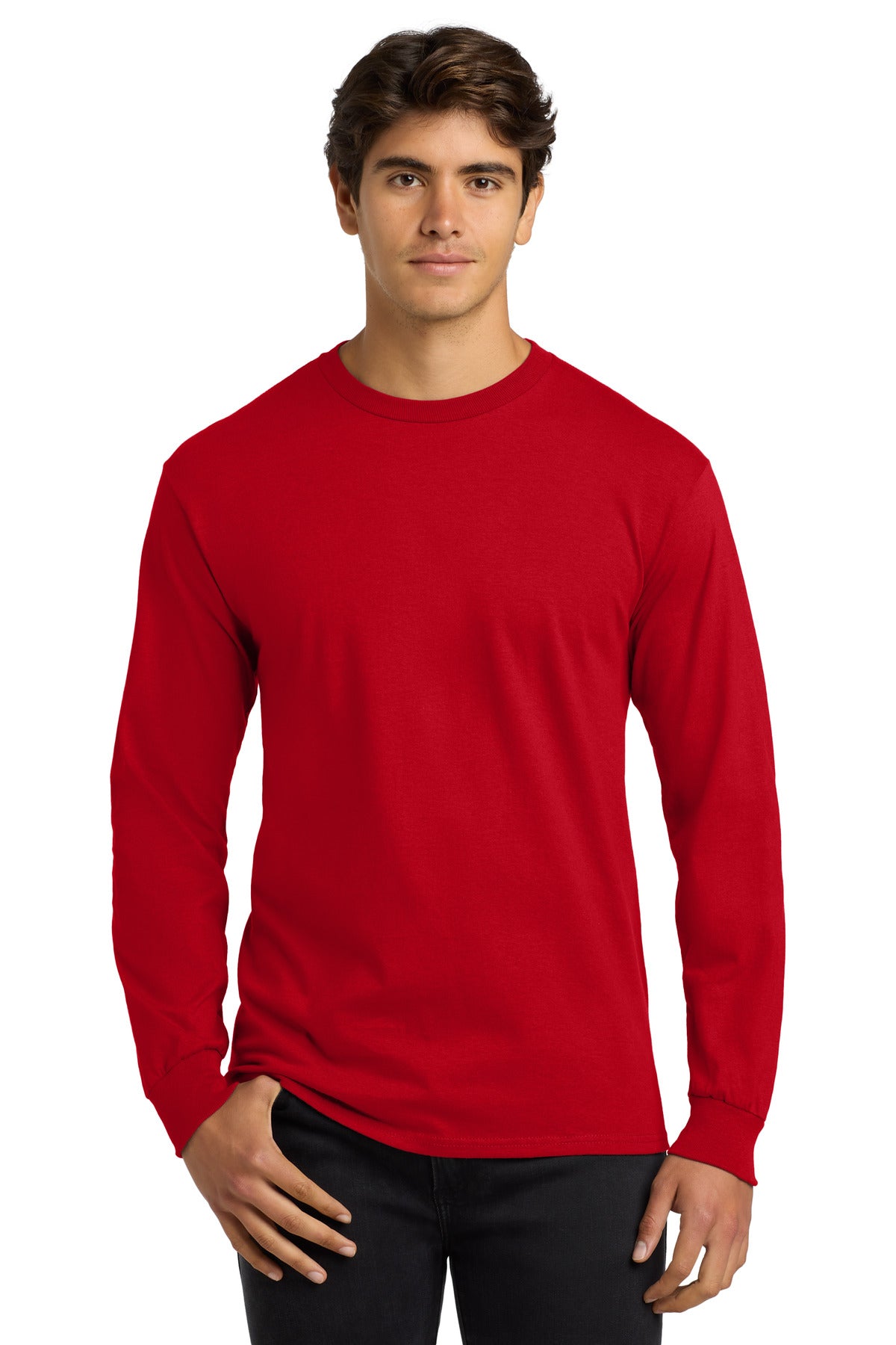 Gildan - Ultra Cotton 100% US Cotton Long Sleeve T-Shirt. G2400 - Gildan G2400