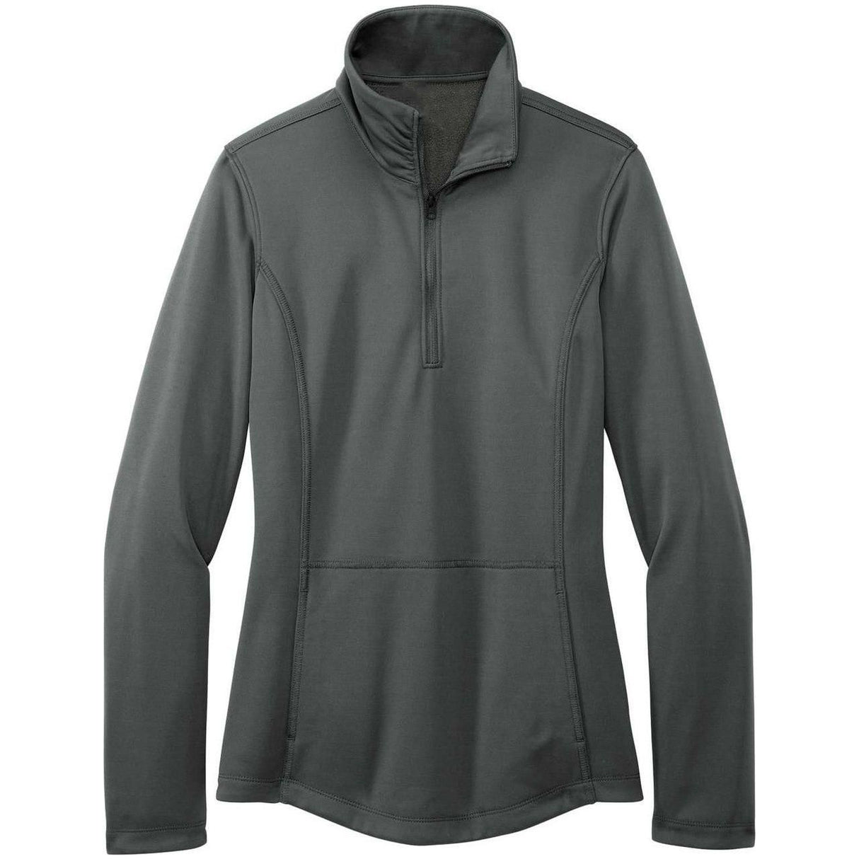 Joe's USA Ladies Smooth Fleece 1/4-Zip Jacket Joe's USA Graphite X-Small
