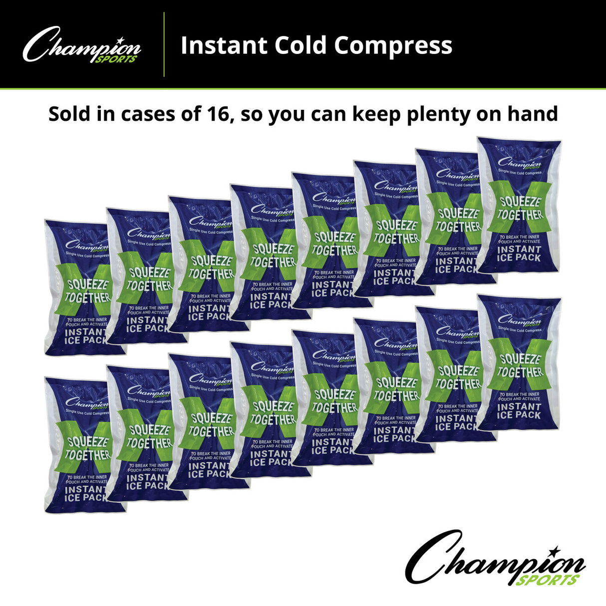 Champion Sports INSTANT COLD COMPRESS