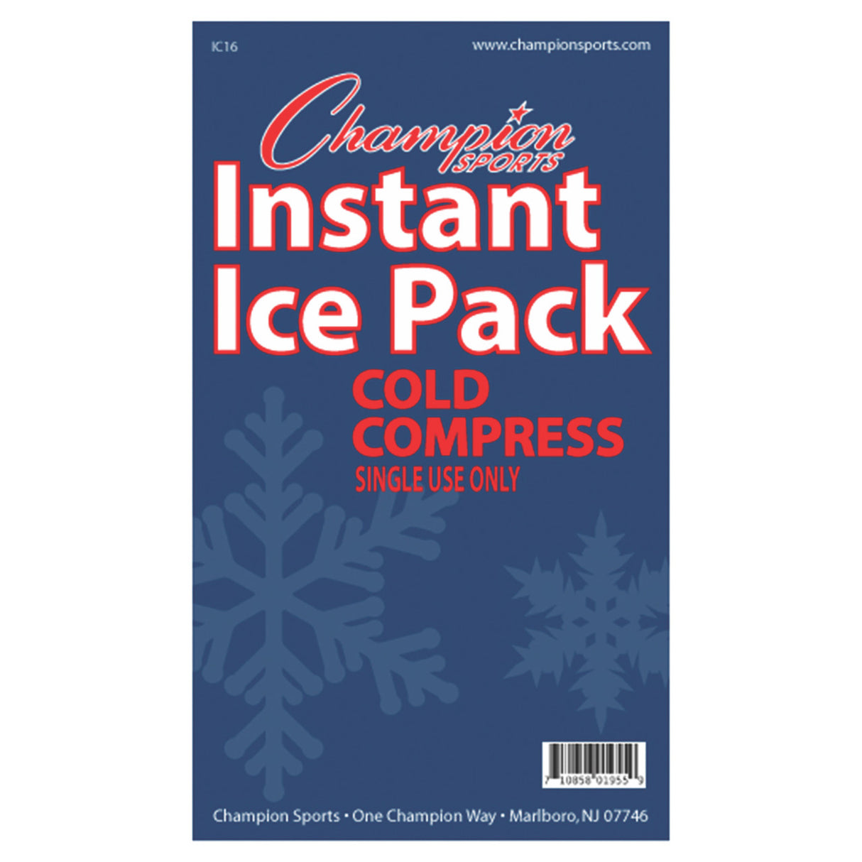 Champion Sports INSTANT COLD COMPRESS
