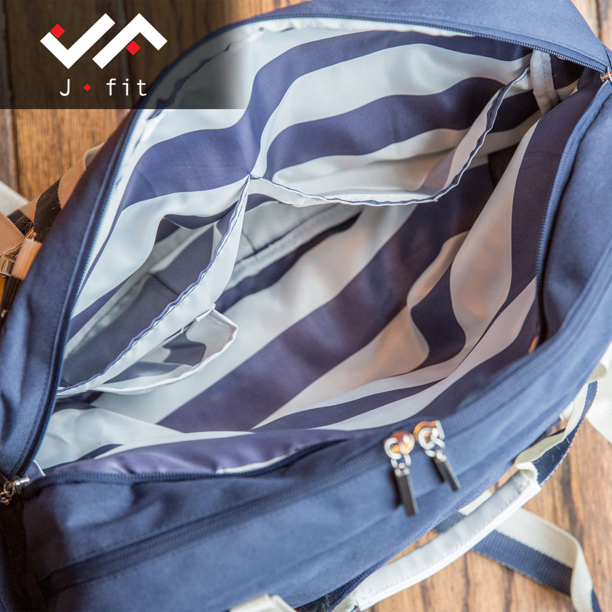 JFIT ABBIE YOGA BAG, NAVY