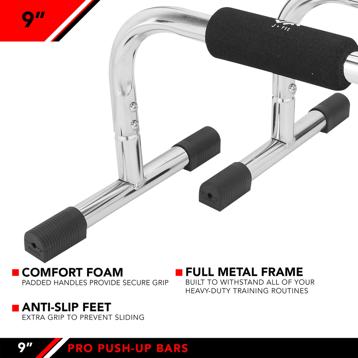 JFIT PUSH-UP BAR 11"