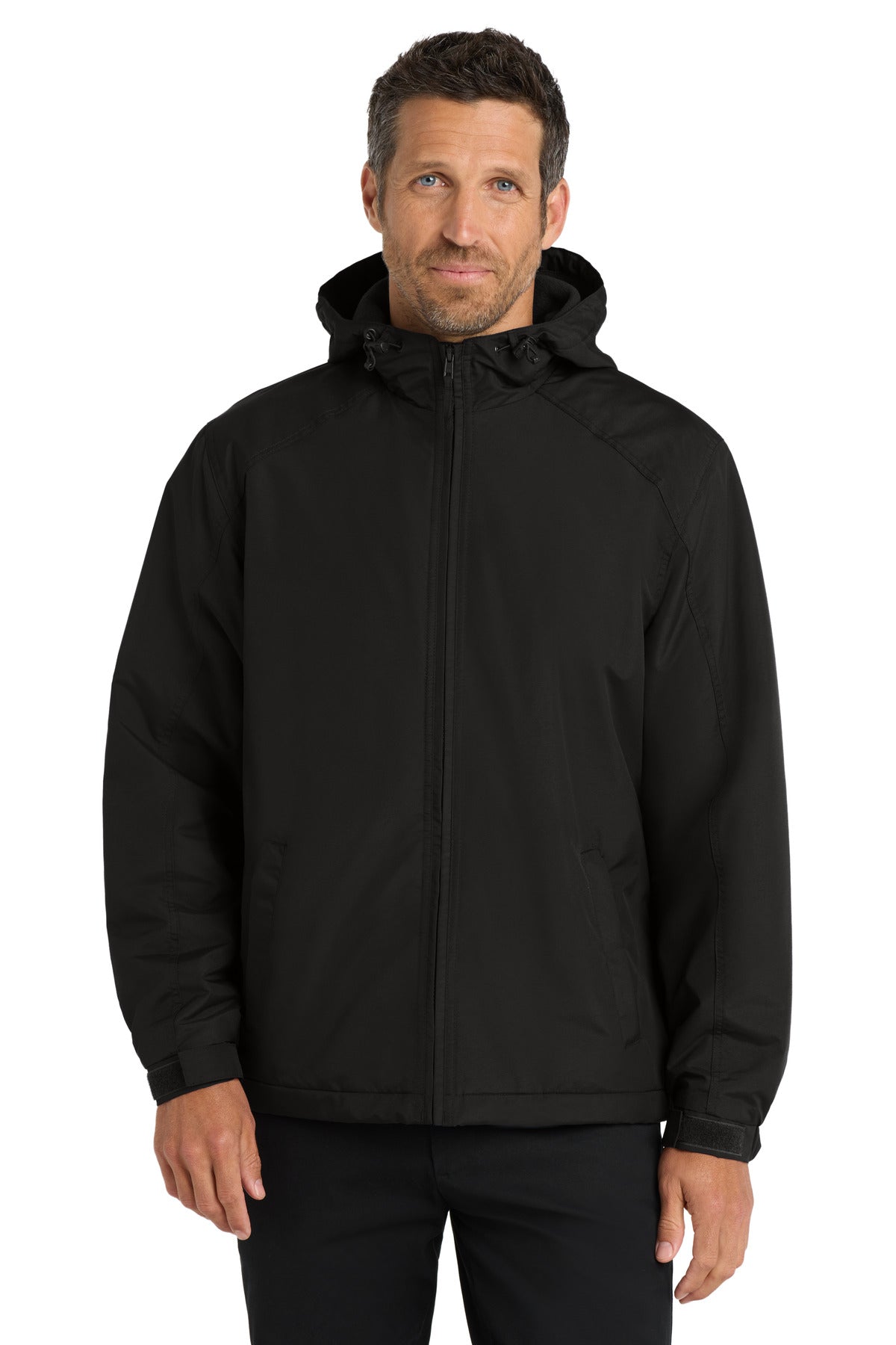 Port Authority ® Hooded Charger Jacket. J327 - Port Authority J327