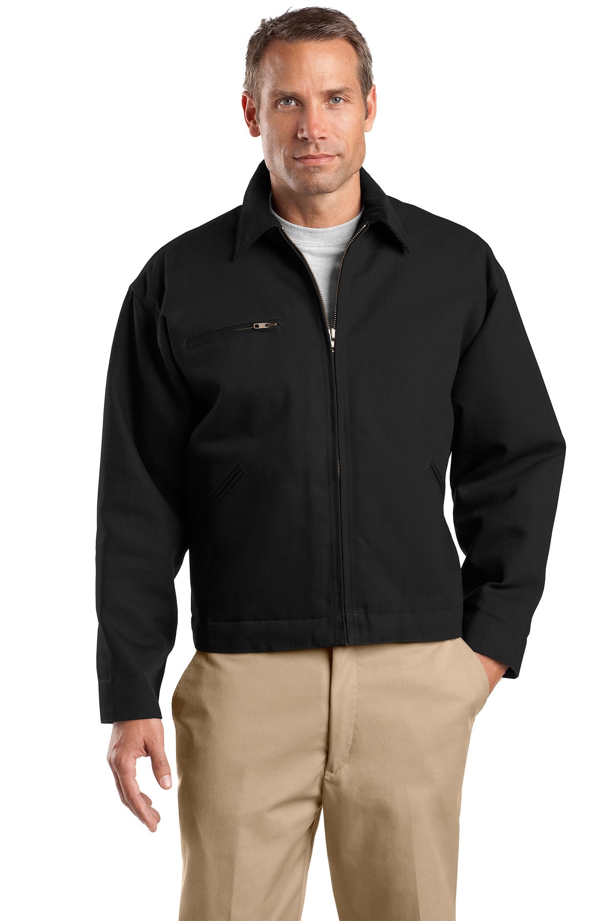 CornerStone ® Tall Duck Cloth Work Jacket. TLJ763 - CornerStone TLJ763