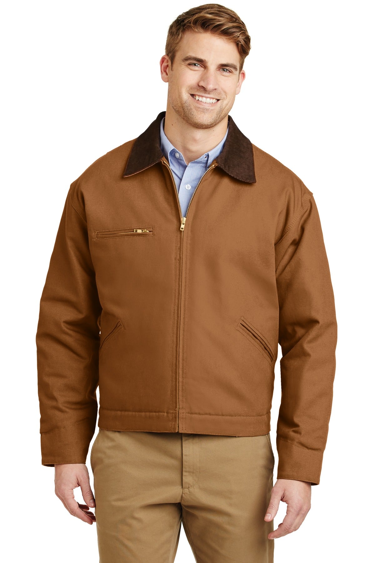 CornerStone ® - Duck Cloth Work Jacket. J763 - CornerStone J763