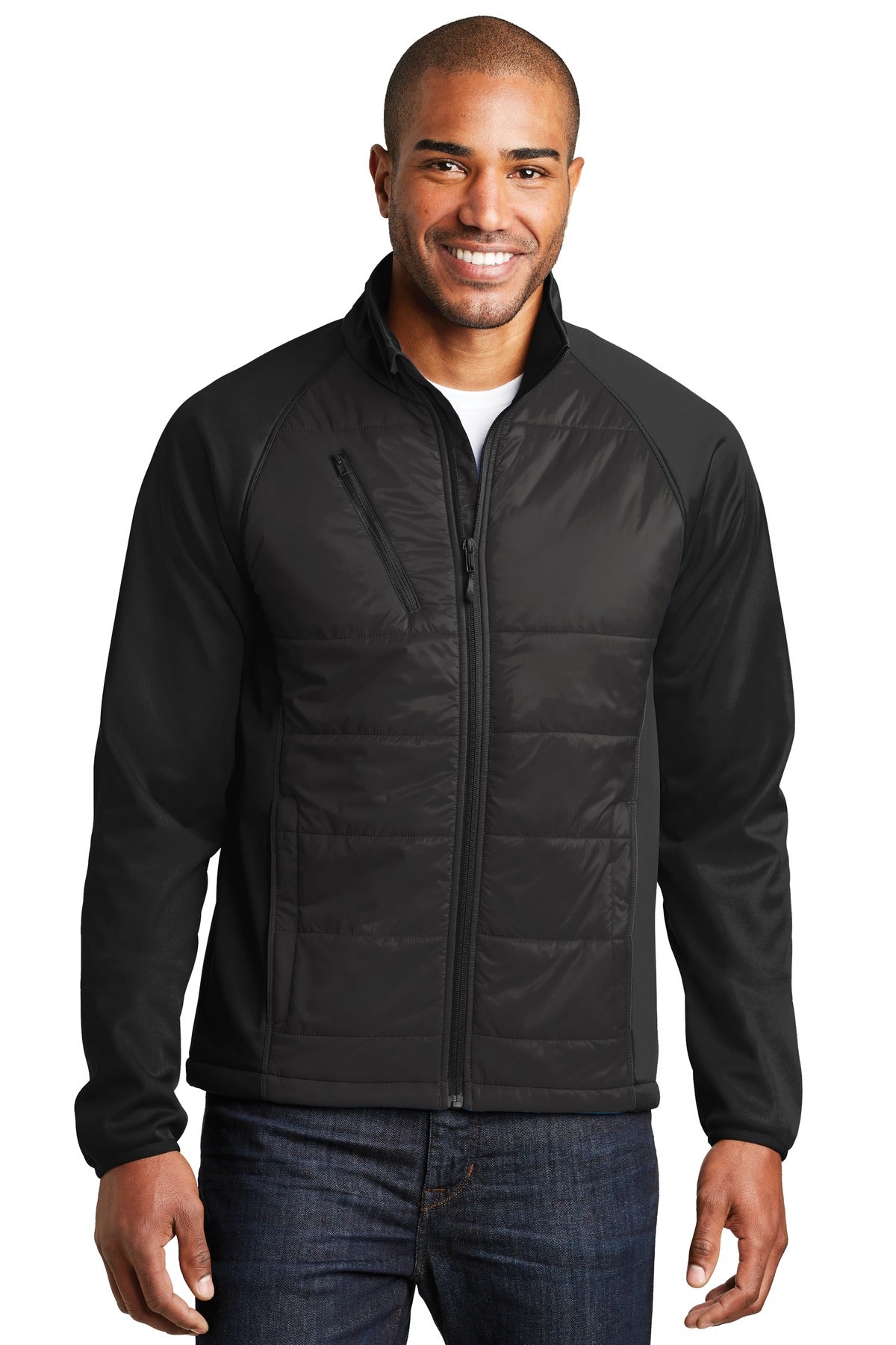 Port Authority ® Hybrid Soft Shell Jacket. J787 - Port Authority J787