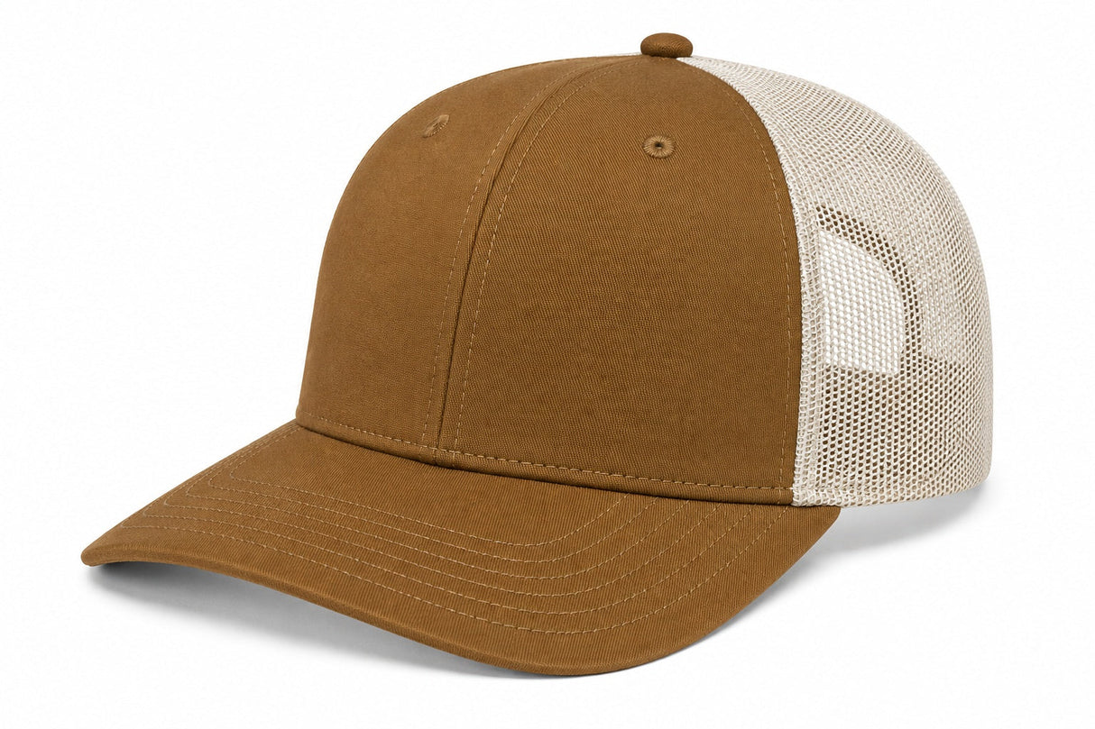 Joe's USA Classic Pro Mesh Trucker Hat | Structured 6-Panel Snapback (JOE112)