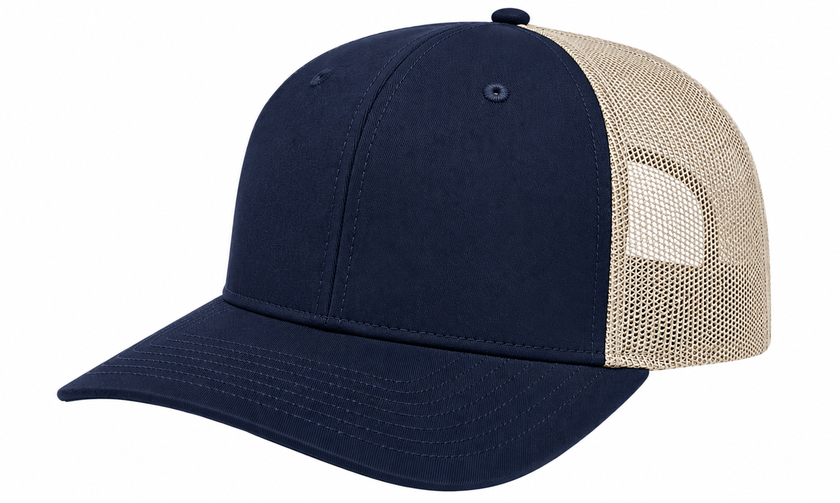Joe's USA Original Trucker Hat | Structured 6-Panel Mesh Snapback (JOE112)