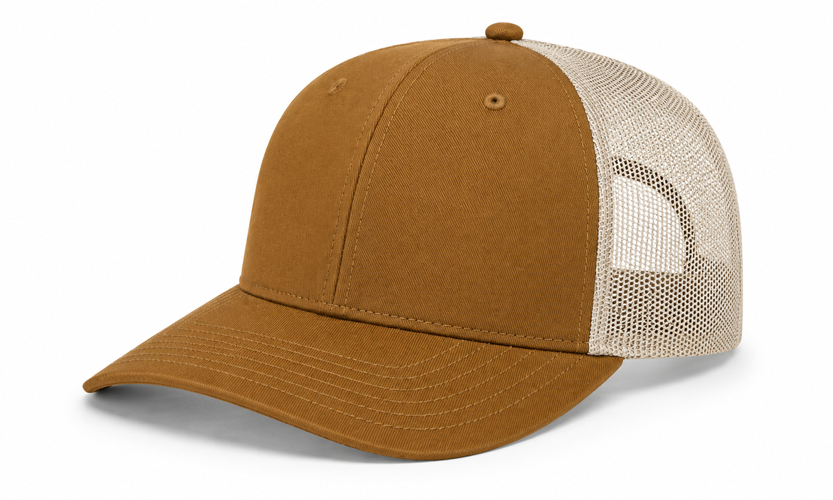 Joe's USA Classic Pro Mesh Trucker Hat | Structured 6-Panel Snapback (JOE112)
