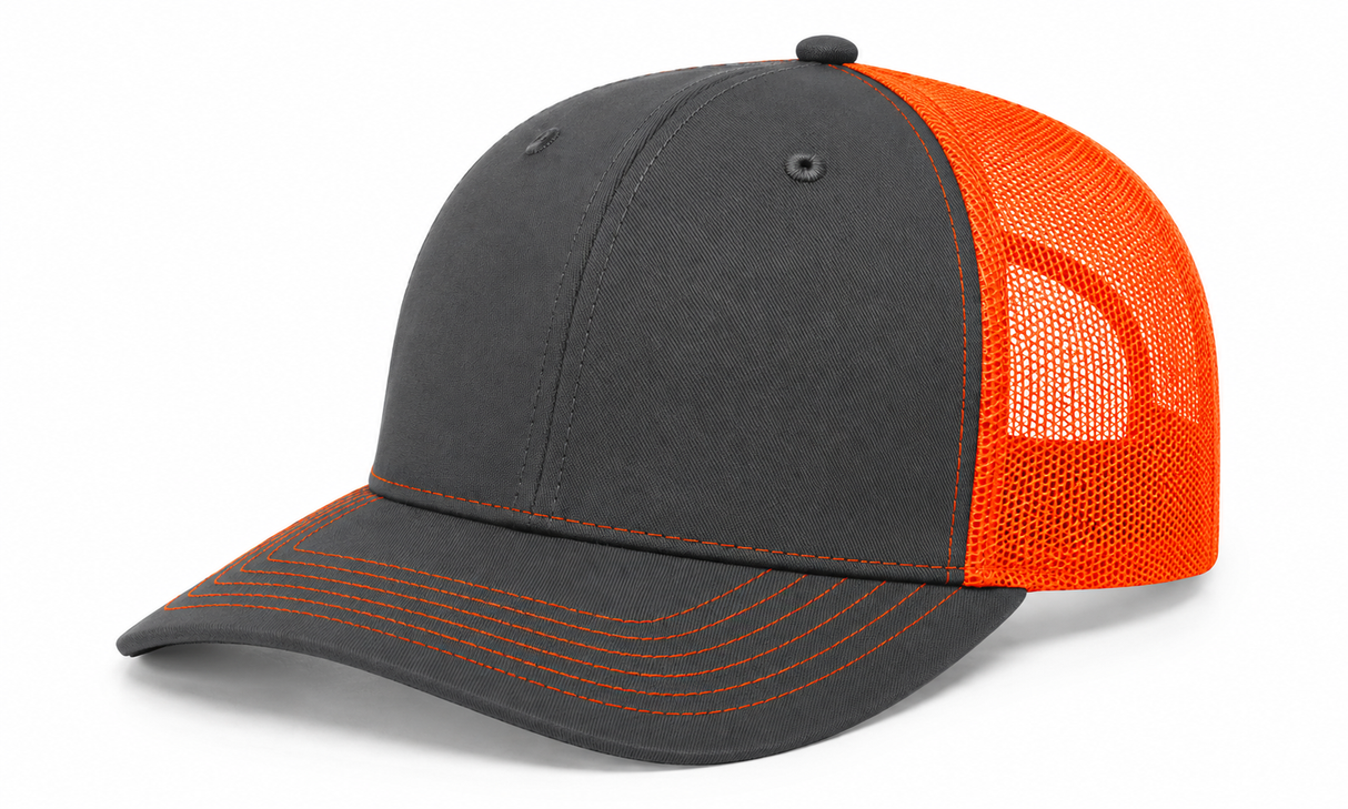Joe's USA Original Trucker Hat | Structured 6-Panel Mesh Snapback (JOE112)
