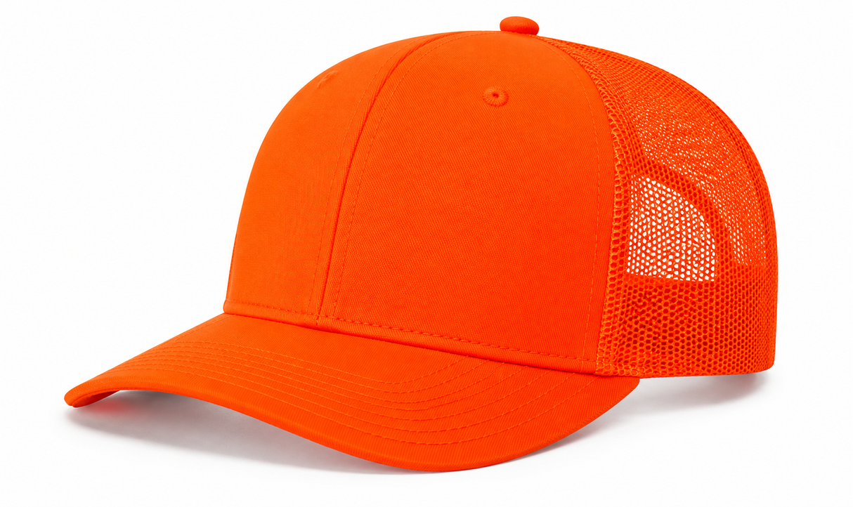 Joe's USA Classic Pro Mesh Trucker Hat | Structured 6-Panel Snapback (JOE112)