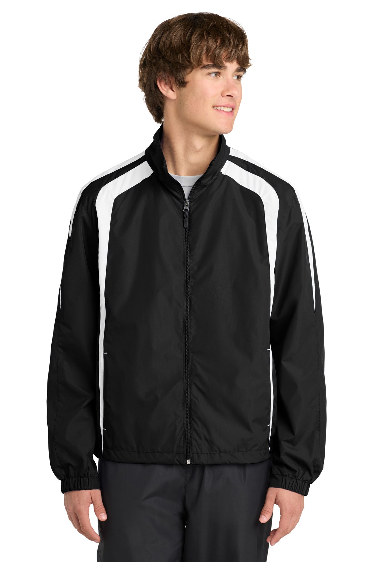 Sport-Tek ® Colorblock Raglan Jacket. JST60 - Sport-Tek JST60