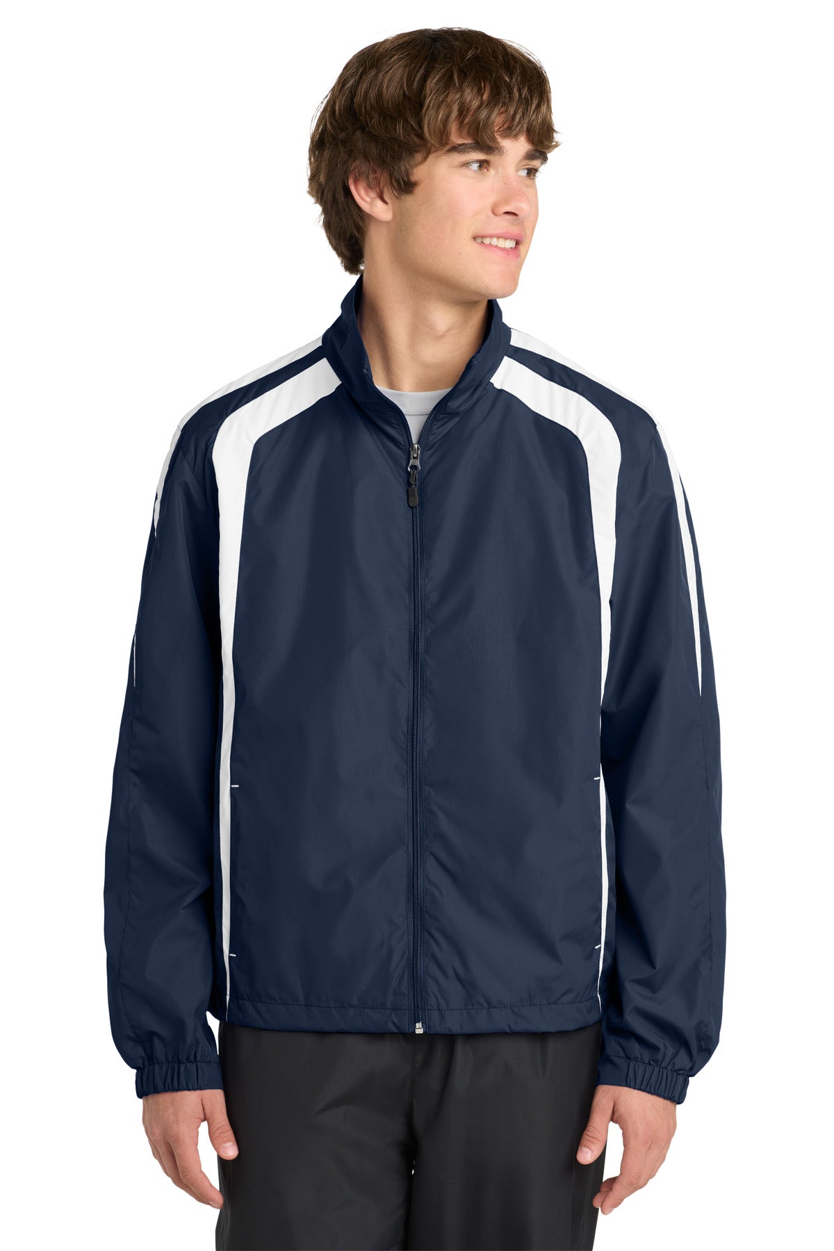 Sport-Tek ® Colorblock Raglan Jacket. JST60 - Sport-Tek JST60