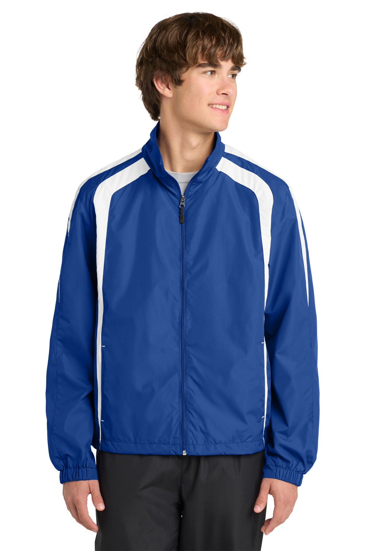 Sport-Tek ® Colorblock Raglan Jacket. JST60 - Sport-Tek JST60