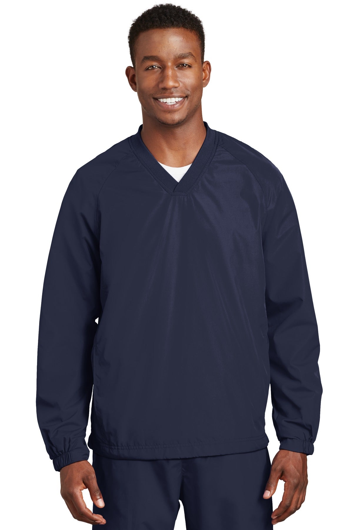 Sport-Tek ® V-Neck Raglan Wind Shirt. JST72 - Sport-Tek JST72
