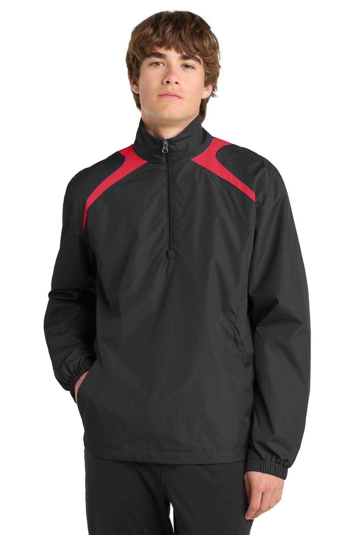 Sport-Tek ® 1/2-Zip Wind Shirt. JST75 - Sport-Tek JST75