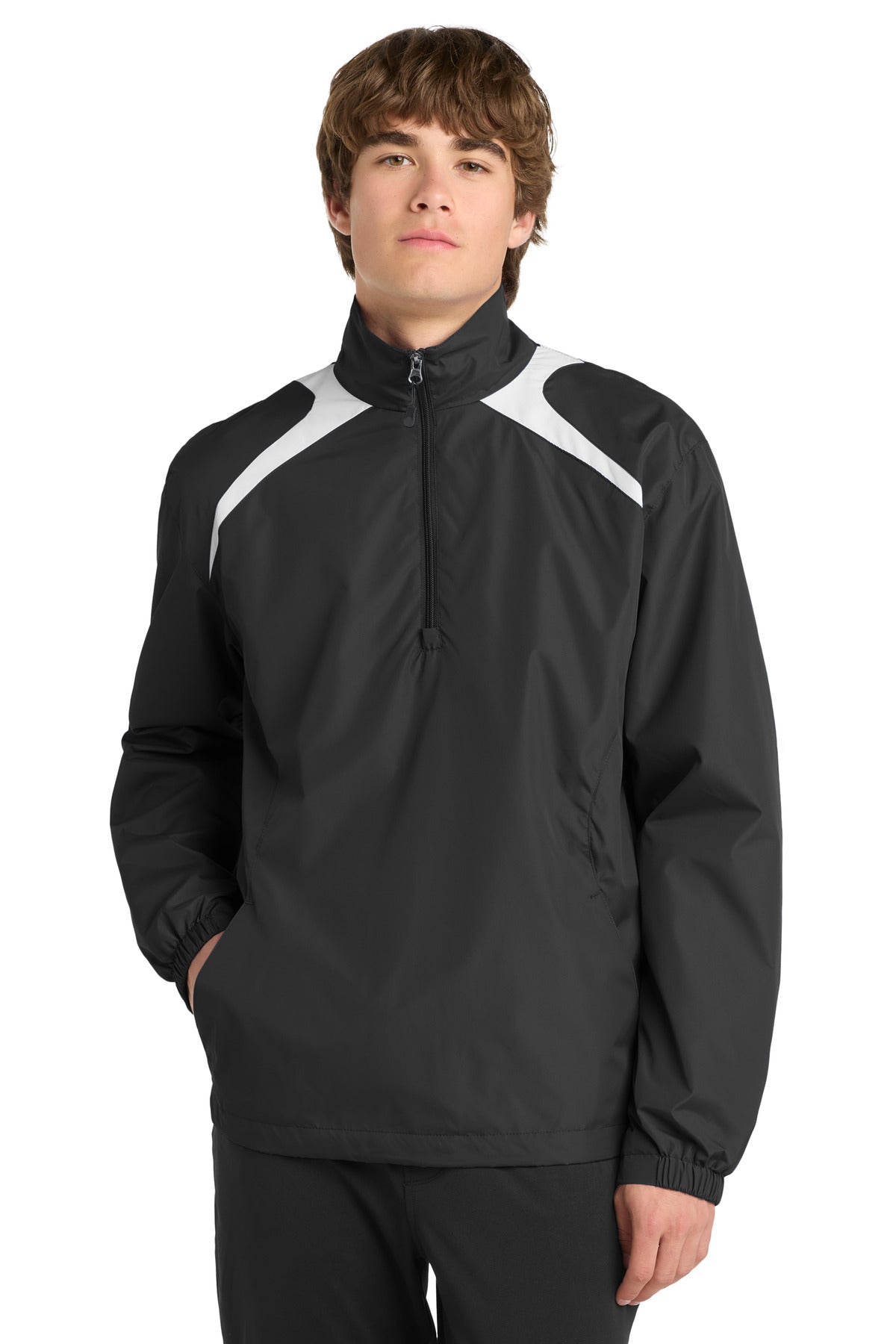 Sport-Tek ® 1/2-Zip Wind Shirt. JST75 - Sport-Tek JST75