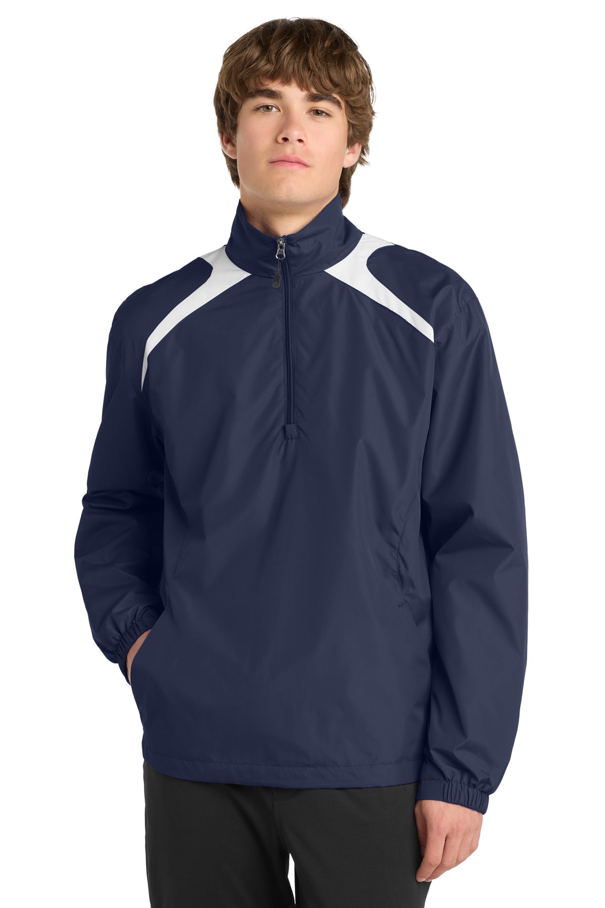 Sport-Tek ® 1/2-Zip Wind Shirt. JST75 - Sport-Tek JST75