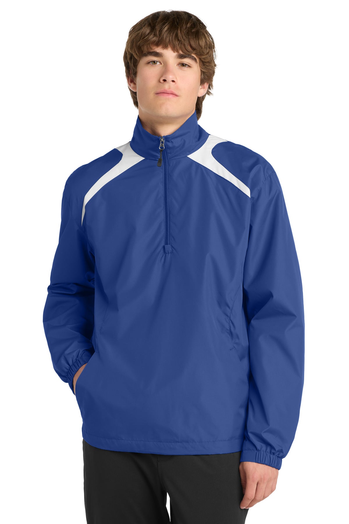 Sport-Tek ® 1/2-Zip Wind Shirt. JST75 - Sport-Tek JST75
