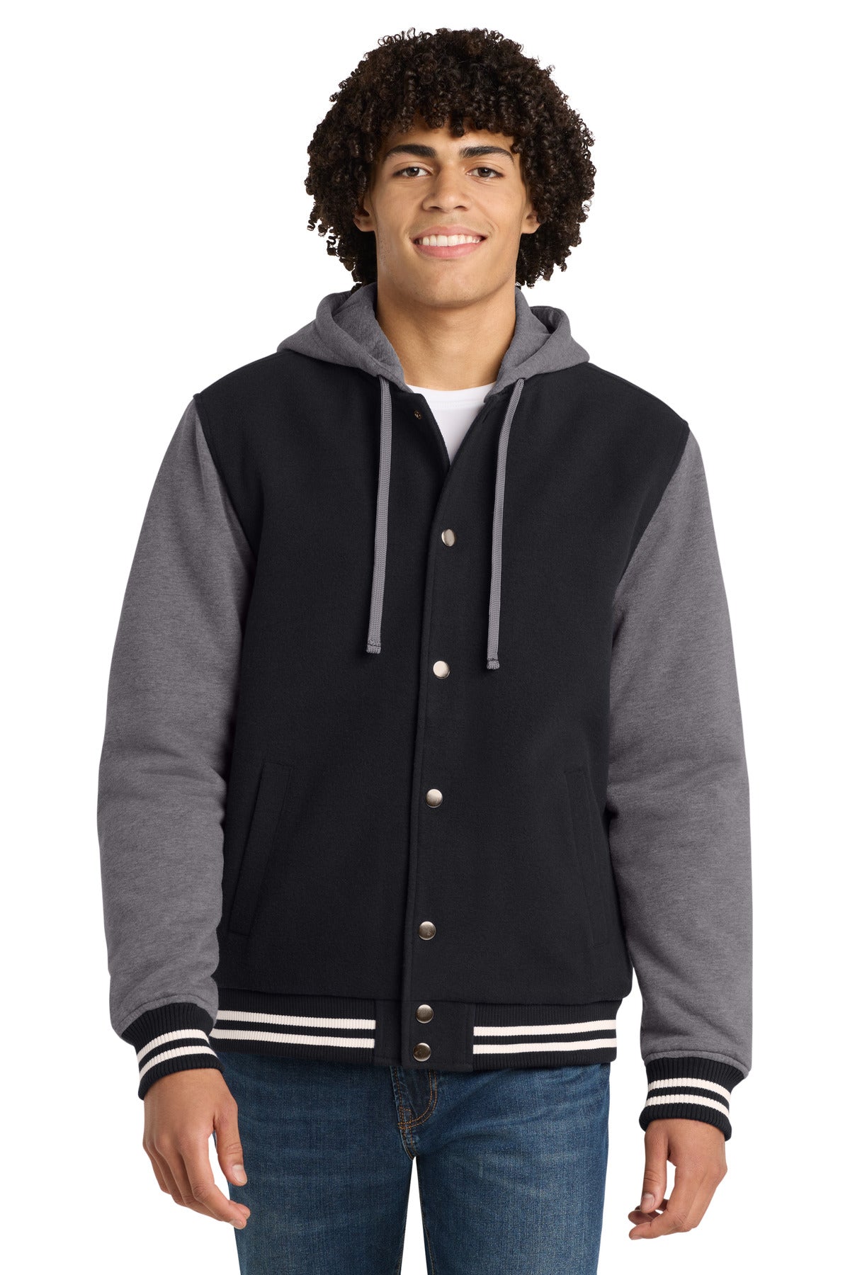 Sport-Tek JST82 Insulated Letterman Jacket