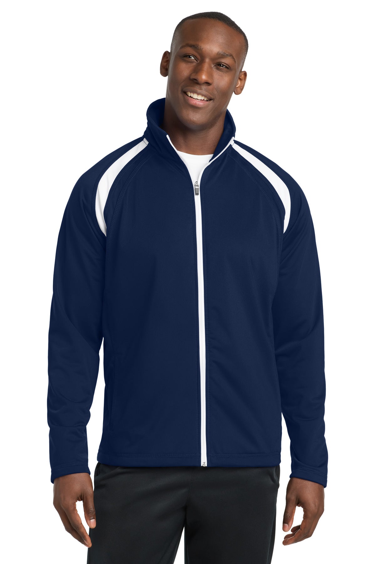 Sport-Tek ® Tricot Track Jacket. JST90 - Sport-Tek JST90