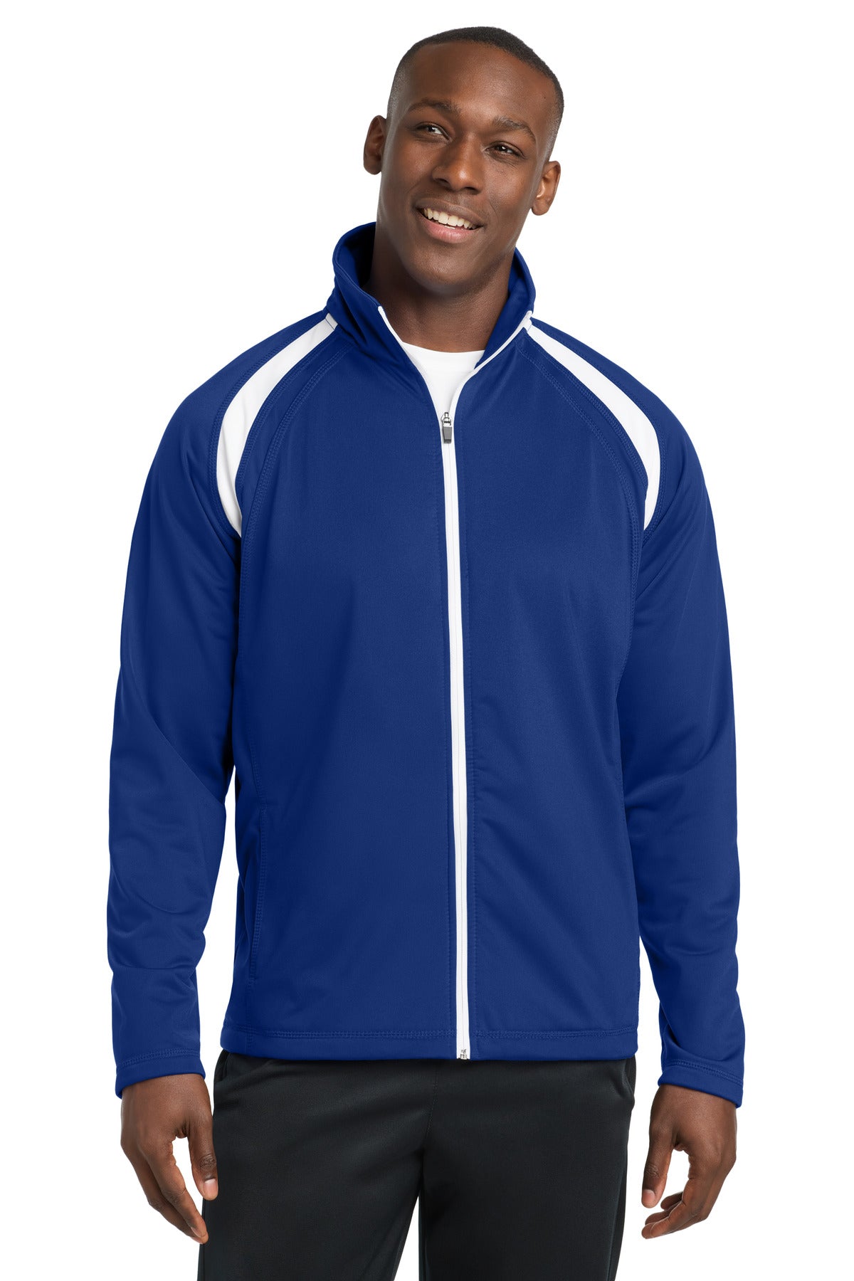Sport-Tek ® Tricot Track Jacket. JST90 - Sport-Tek JST90