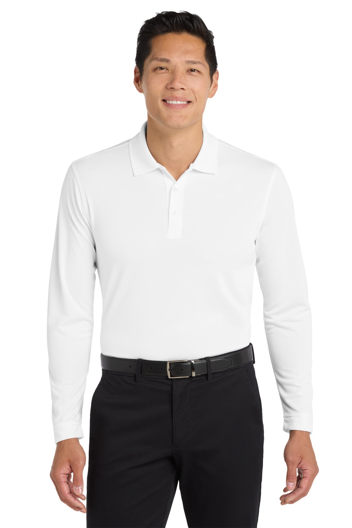 Port Authority K110LS Dry Zone UV Micro-Mesh Long Sleeve Polo