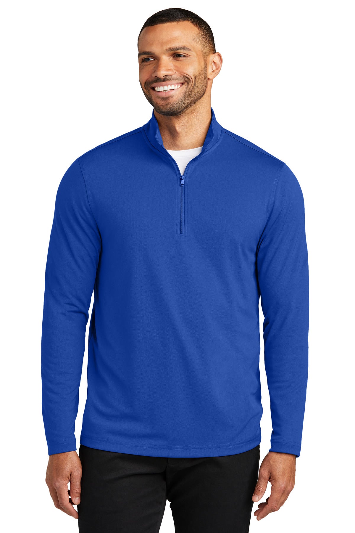Port Authority K112 Dry Zone UV Micro-Mesh 1/4-Zip
