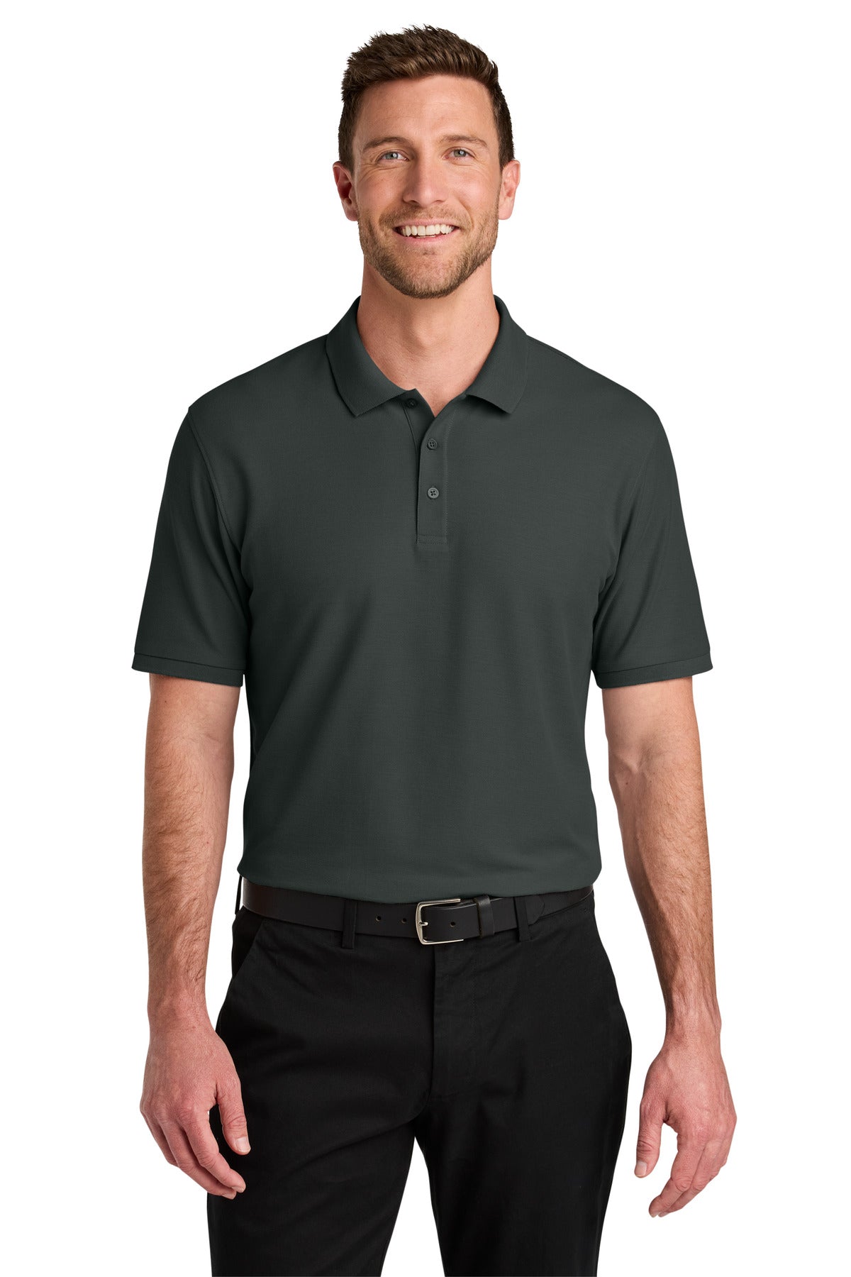 Port Authority K200 Wearever Signature Pique Polo | Wholesale Blank