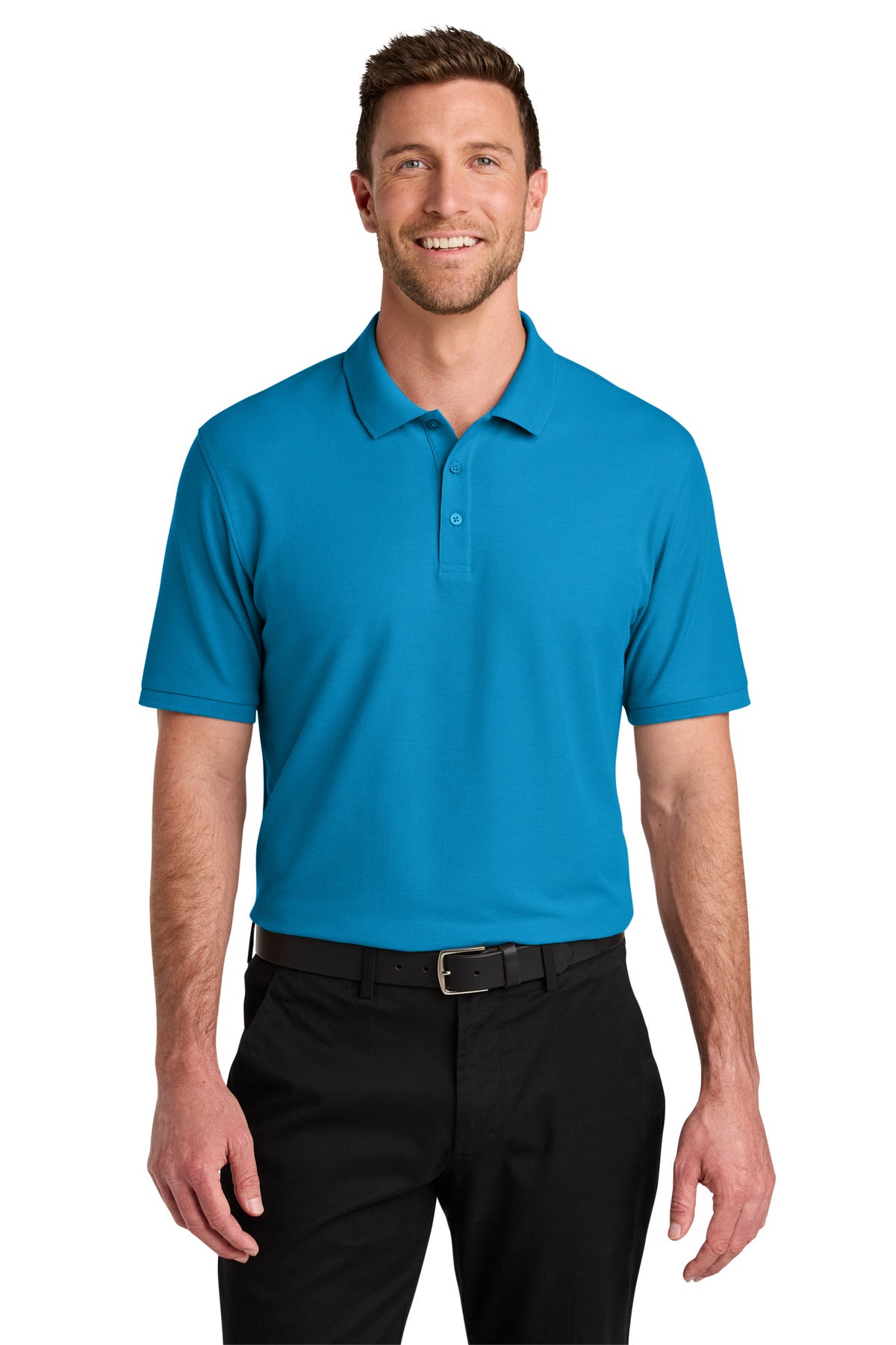 Port Authority K200 Wearever Signature Pique Polo Wholesale Blank